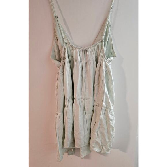 Women's/Juniors Babygirl Forever 21 Seafoam Green Sun Dress Size Large/P - Picture 5 of 6